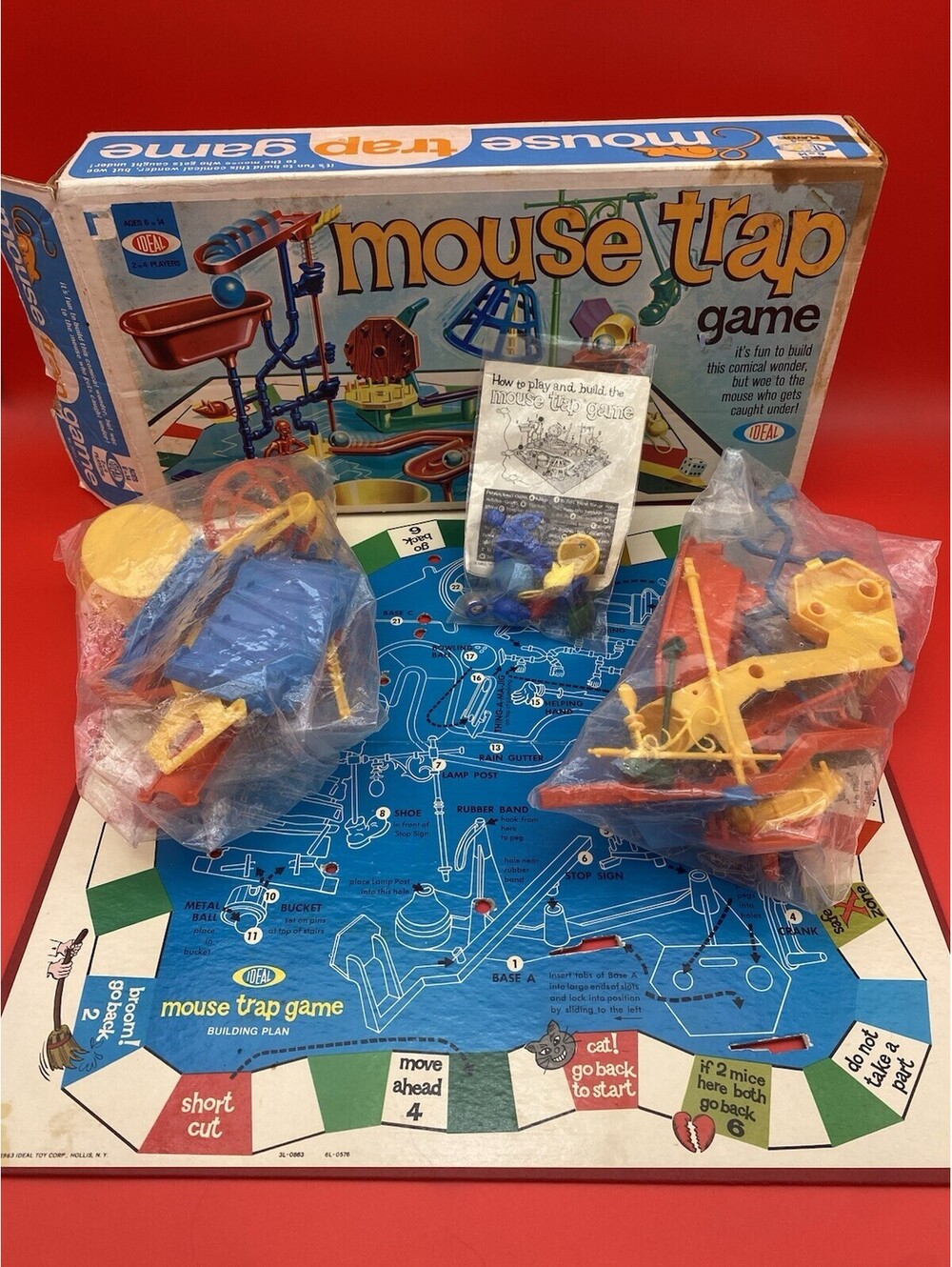 Mouse Trap Board Game - Complete - Vintage 1975 Ideal